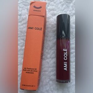 AMI COLÉ Hydrating Lip Treatment Oil (ROMANCE - cranberry red), 0.15oz New